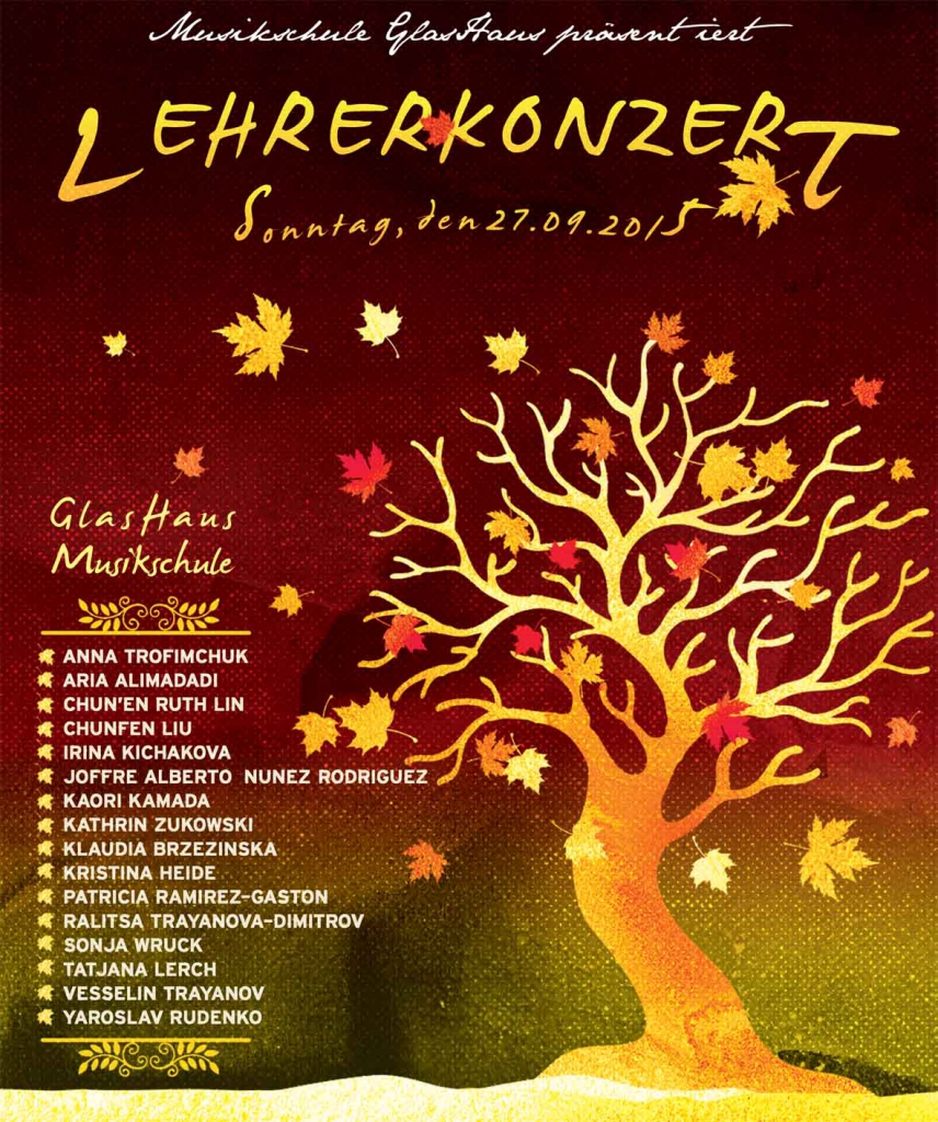 Musikschule GlasHaus - Lehrerkonzert Detmold 2015